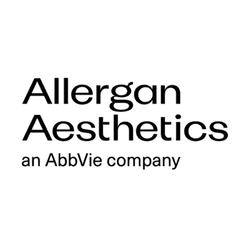 Allergan Aesthetics AbbVie Logo Partner